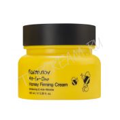 Укрепляющий крем с экстрактом меда FARMSTAY All-In-One Honey Firming Cream