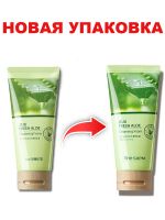 Пенка для умывания с алоэ вера THE SAEM Jeju Fresh Aloe Cleansing Foam - вид 1 миниатюра