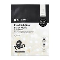 Тканевая маска для лица MIZON Solution Black Mask - вид 2 миниатюра