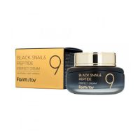 Омолаживающий крем с муцином черной улитки и пептидами FARMSTAY Black Snail & Peptide 9 Perfect Cream