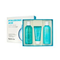 Набор 3 средств с гиалуроновой кислотой FARMSTAY Hyaluronic Acid Super Aqua Skin Care 3 Set