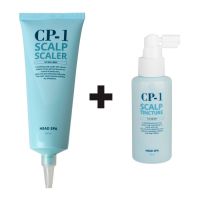 Освежающий спрей и средство для очищения кожи головы ESTHETIC HOUSE CP-1 Scalp Set (250+100 ml)