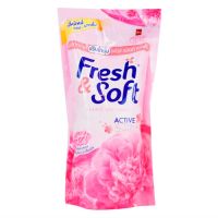 Парфюмированный кондиционер для белья LION Thailand Fresh & Soft Laundry Softener 600 ml - вид 2 миниатюра