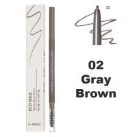 Тонкий карандаш для бровей THE SAEM Eco Soul Skinny Brow Pencil - вид 4 миниатюра