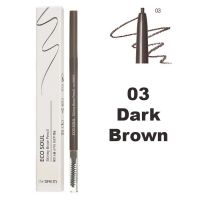 Тонкий карандаш для бровей THE SAEM Eco Soul Skinny Brow Pencil - вид 6 миниатюра