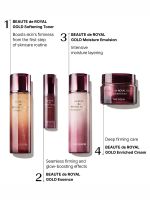 Набор антивозрастных премиум-средств с золотом, муцином улитки и женьшенем THE SAEM Beaute de Royal Gold Skin Care 3 Set - вид 4 миниатюра