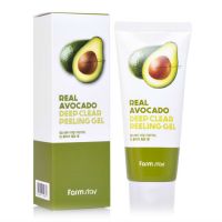 Отшелушивающий гель с экстрактом авокадо FARMSTAY Real Avocado Deep Clear Peeling Gel