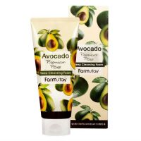 Очищающая пенка с экстрактом авокадо FARMSTAY Avocado Premium Pore Deep Cleansing Foam