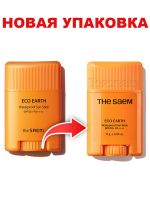 Водостойкий солнцезащитный стик THE SAEM Eco Earth Waterproof Sun Stick SPF50+ PA++++ - вид 1 миниатюра