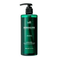 Успокаивающий шампунь с травяными экстрактами против выпадения волос 400 мл LADOR Herbalism Shampoo 400ml