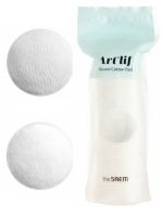 Хлопковые диски для гигиены и снятия макияжа THE SAEM Art'Lif Round Cotton Pad - вид 1 миниатюра