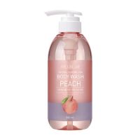 Гель для душа с экстрактом персика WELCOS Around Me Natural Perfume Vita Body Wash Peach