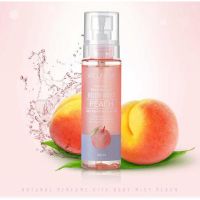 Мист для тела с экстрактом персика WELCOS Around Me Natural Perfume Vita Body Mist Peach - вид 3 миниатюра