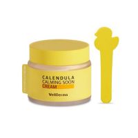 Успокаивающий крем с экстрактом календулы WELLDERMA Calendula Calming Soon Cream - вид 1 миниатюра