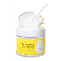 Успокаивающие очищающие подушечки с экстрактом календулы WELLDERMA Calendula Calming Soon Cleansing Pad - вид 1 миниатюра