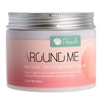 Крем-смузи для тела с экстрактом персика WELCOS Around Me Natural Body Smoothie Cream - вид 1 миниатюра