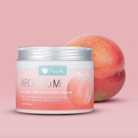 Крем-смузи для тела с экстрактом персика WELCOS Around Me Natural Body Smoothie Cream - вид 4 миниатюра