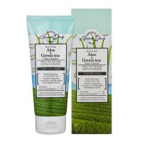 Пенка для умывания с алоэ и зеленым чаем GRACE DAY Real Fresh Aloe & Green Tea Foam Cleanser