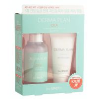 Набор для чувствительной кожи лица THE SAEM Derma Plan Cica Soothing Barrier Ampoule Special Set - вид 1 миниатюра