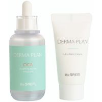 Набор для чувствительной кожи лица THE SAEM Derma Plan Cica Soothing Barrier Ampoule Special Set - вид 3 миниатюра