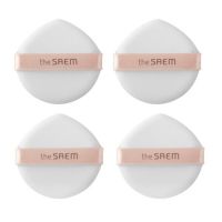 Набор спонжей для тональной основы 4 шт. THE SAEM Art'Lif Water Drop Cushion Puff 4pcs - вид 2 миниатюра