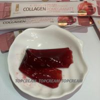 Коллаген с гиалуроновой кислотой и гранатом в стиках-желе Jinskin K-Beauty Collagen Pomegranate 20 г х 10 шт. - вид 5 миниатюра