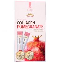 Коллаген с гиалуроновой кислотой и гранатом в стиках-желе Jinskin K-Beauty Collagen Pomegranate 20 г х 1 шт.