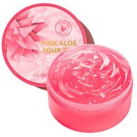 Освежающий и успокаивающий гель с алоэ THE SAEM Pink Aloe Aqua Gel - вид 1 миниатюра