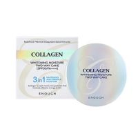 Осветляющая пудра с коллагеном 3 в 1 ENOUGH Collagen 3 in 1 Whitening Moisture Twoway Cake SPF30 PA+++