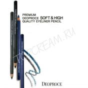 Карандаш для глаз DEOPROCE Premium Soft & High Quality Eyeliner Pencil - вид 1 миниатюра