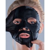 Черная тканевая маска для лица CONSLY Darker Than Black Mask Sheet - вид 1 миниатюра