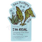 Одноразовая маска с экстрактом морских водорослей TONY MOLY I’m Real Seaweeds Mask Sheet Skin Purifying - вид 1 миниатюра