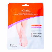 Увлажняющая маска для ног осветляющая с витамином В12 JIGOTT Vita Solution 12 Brightening Foot Care Pack