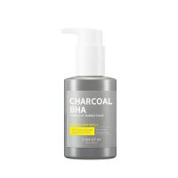 Кислородная маска от чёрных точек с древесным углём SOME BY MI Charcoal BHA Pore Clay Bubble Mask - вид 1 миниатюра