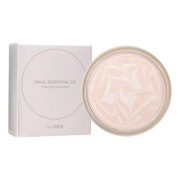 Сменный блок для компактной пудры для лица THE SAEM Snail Essential EX Tone Up Essence Pact SPF50 PA+++ Refill