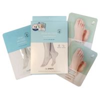 Набор уходовых масок для пилинга и увлажнения кожи ног THE SAEM Dear My Foot Power Set - вид 1 миниатюра