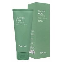 Пенка успокаивающая для умывания для проблемной кожи FARMSTAY Tea Tree Biome Calming Acne Foam