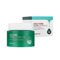 Бальзам гидрофильный очищающий увлажняющий FARMSTAY Cica Farm Calming Cleansing Balm