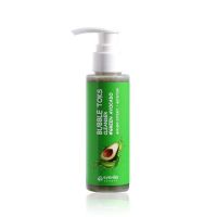 Пузырьковая пенка для умывания с экстрактом авокадо EYENLIP Green Avocado Bubble Toks Cleanser