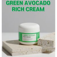 Питательный крем для лица с маслом авокадо EYENLIP Green Avocado Rich Cream - вид 2 миниатюра