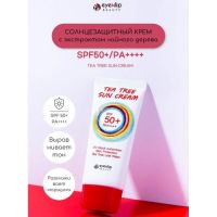 Солнцезащитный крем с экстрактом чайного дерева EYENLIP Tea Tree Sun Cream SPF50+ PA++++ 50ml - вид 1 миниатюра