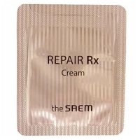 Омолаживающий крем для чувствительной кожи с пептидами и центеллой. Пробник THE SAEM Repair Rx Cream Sample