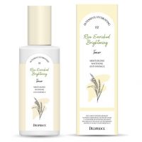Осветляющий тонер с экстрактами злаковых культур DEOPROCE Rice Enriched Brightening Toner