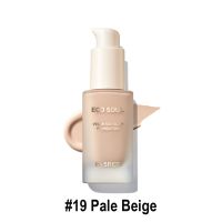 Веганская тональная основа с легкой шелковстой текстурой THE SAEM Eco Soul Vegan Silk Glam Foundation SPF42 PA++ - вид 6 миниатюра