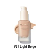 Веганская тональная основа с легкой шелковстой текстурой THE SAEM Eco Soul Vegan Silk Glam Foundation SPF42 PA++ - вид 7 миниатюра