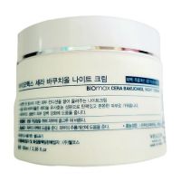 Ночной крем для лица с керамидами и экстрактом бакучиоли WELCOS Kwailnara Biomax Cera Bakuchiol Night Cream - вид 2 миниатюра