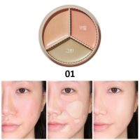 Трехцветный консилер для маскировки недостатков кожи THE SAEM Cover Perfection Triple Pot Concealer - вид 2 миниатюра