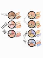 Трехцветный консилер для маскировки недостатков кожи THE SAEM Cover Perfection Triple Pot Concealer - вид 20 миниатюра