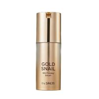 Укрепляющая сыворотка для лица с муцином улитки и 24К золотом THE SAEM Gold Snail Silk Firming Serum