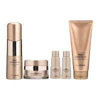 Набор уходовый антивозрастной с улиточным муцином THE SAEM Snail Essential EX Wrinkle Solution Essence & Cream Special Set - вид 1 миниатюра